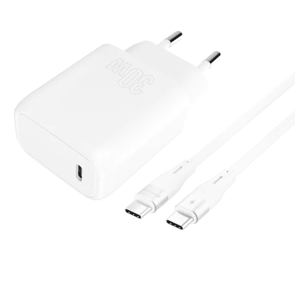 Proove Silicone Power 30W (Type-C) + Cable Type-C to Type-C